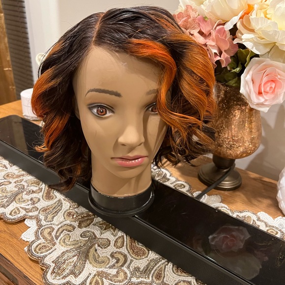 100% HUMAN HAIR STYLED WIG - Picture 7 of 10
